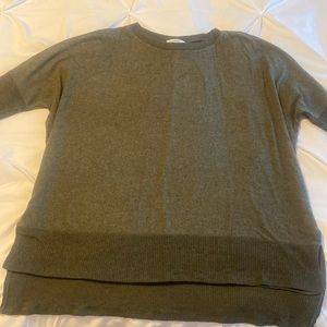 Oversized tunic sweater